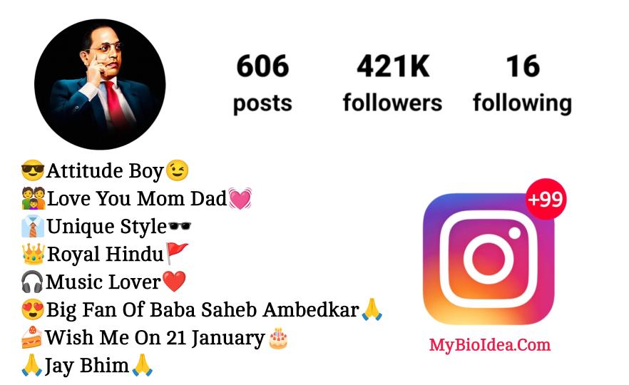 Jay Bhim Bio For Instagram