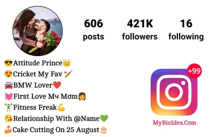 Love Bio For Instagram