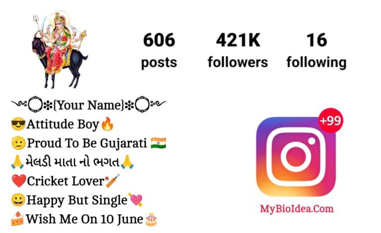 Meldi Ma Bio For Instagram