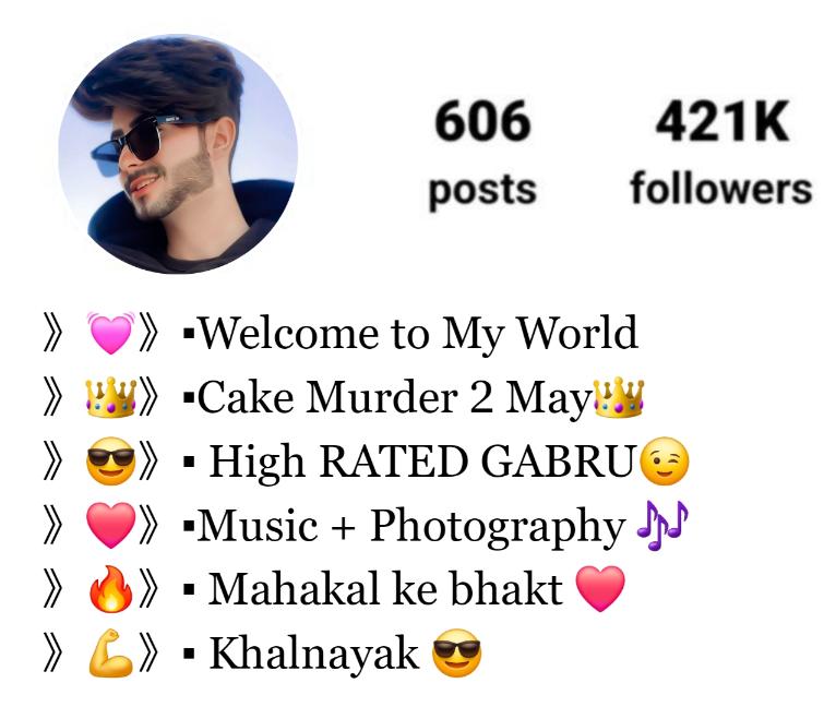 Stylish Bio For Instagram